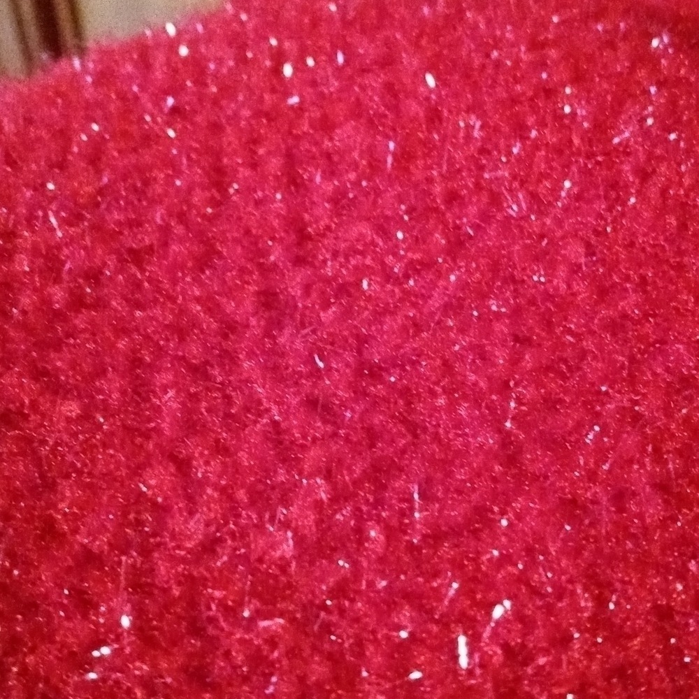 NWT MICA red party dress red turtleneck petite - Picture 10 of 12